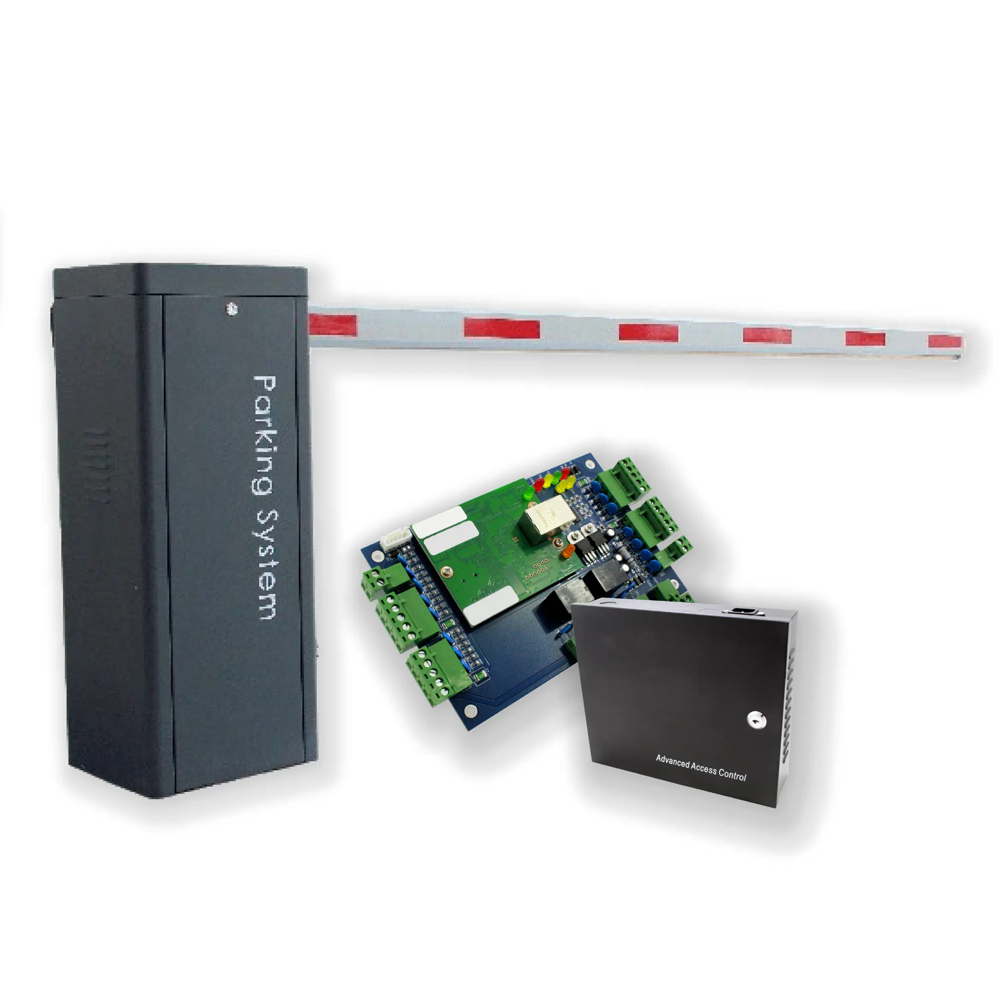 PAQUETE 1 BARRERA CA1BA2504 +CONTROL ACCESO 4 PUERTAS