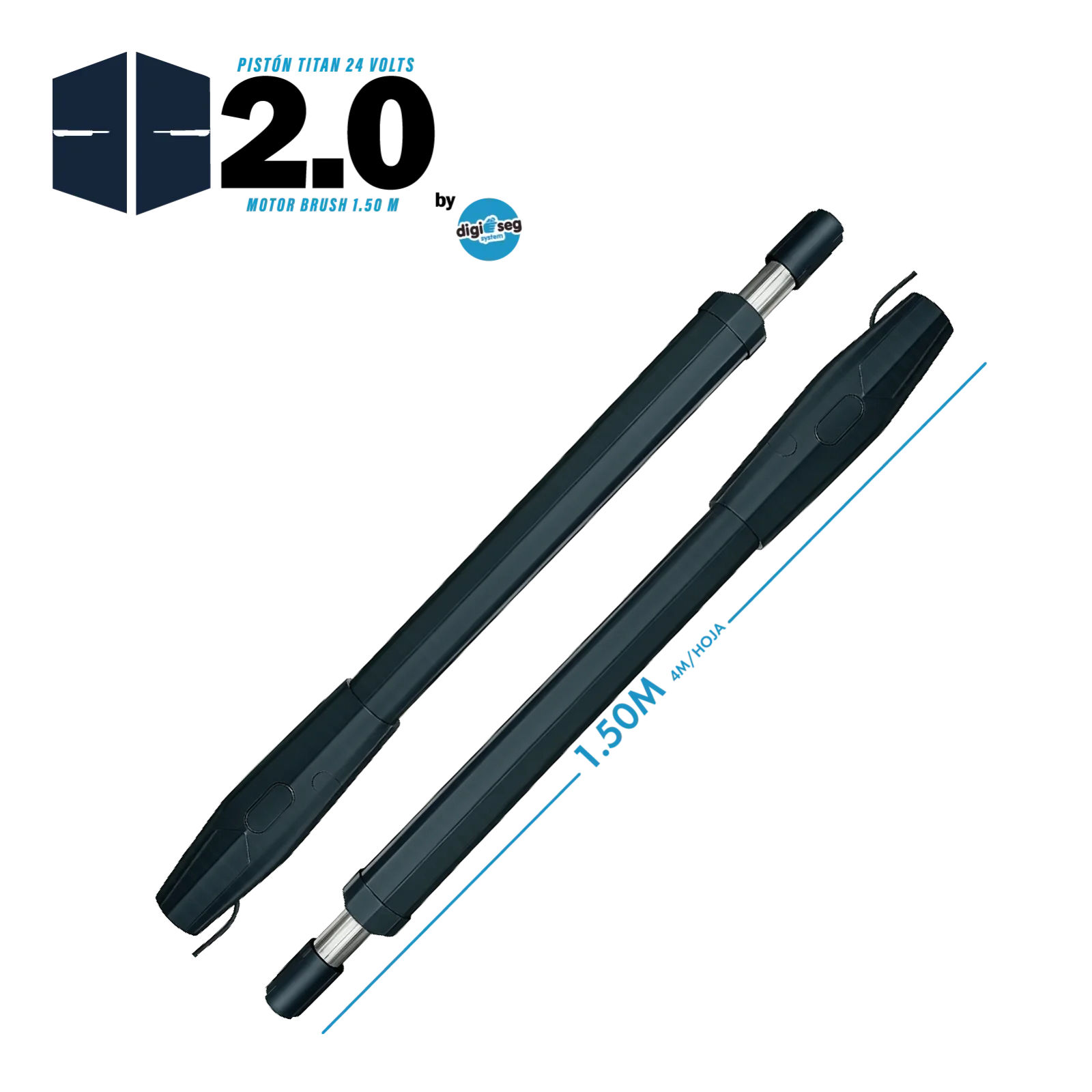 PISTON TITAN 24 VOLTS 2.0 (1.50 M)