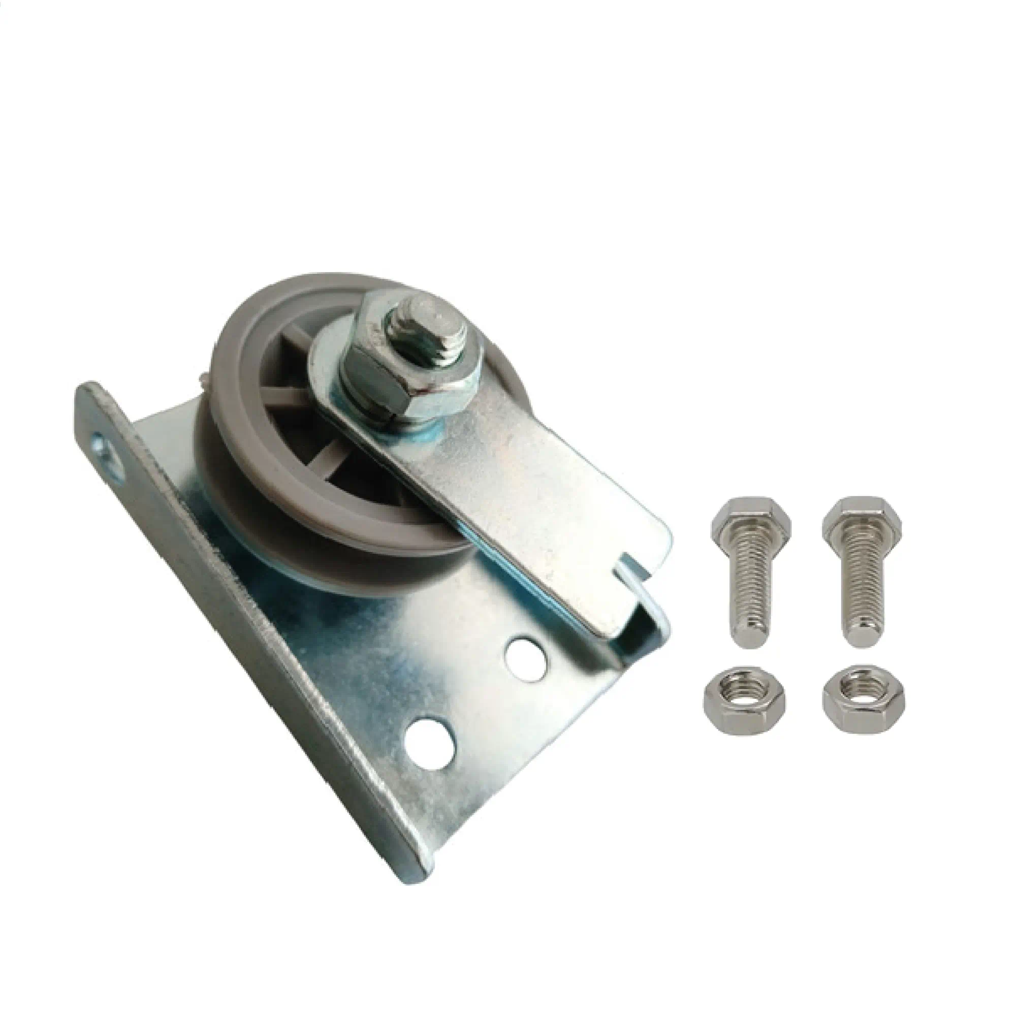 POLEA FINAL PARA RIEL T CH1000 Y CH800 CON BASE/ 2 TORNILLOS