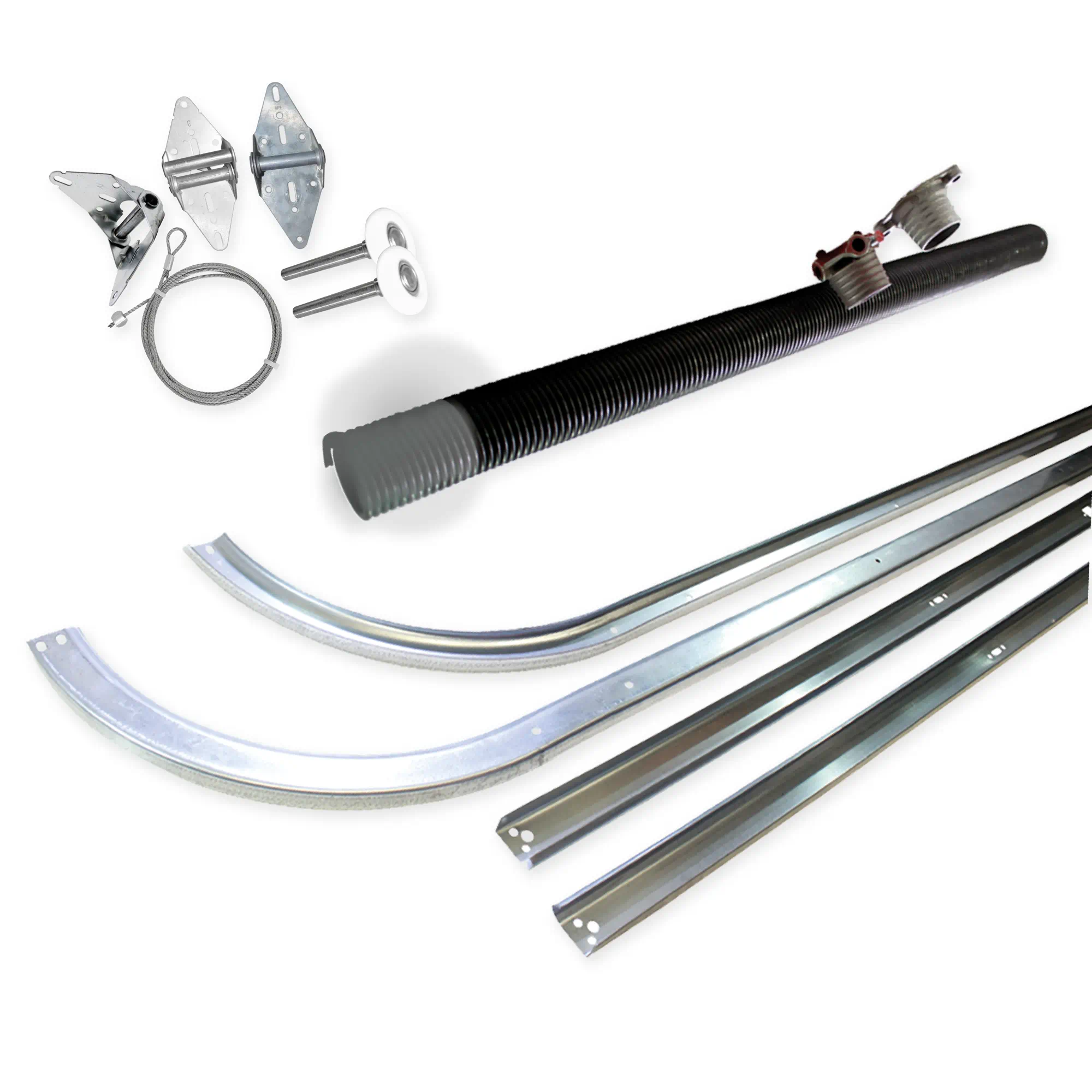 KIT DE HERRAJE SILVER 8X8 BLANCO + FLECHA PARA KIT DE HERRAJES