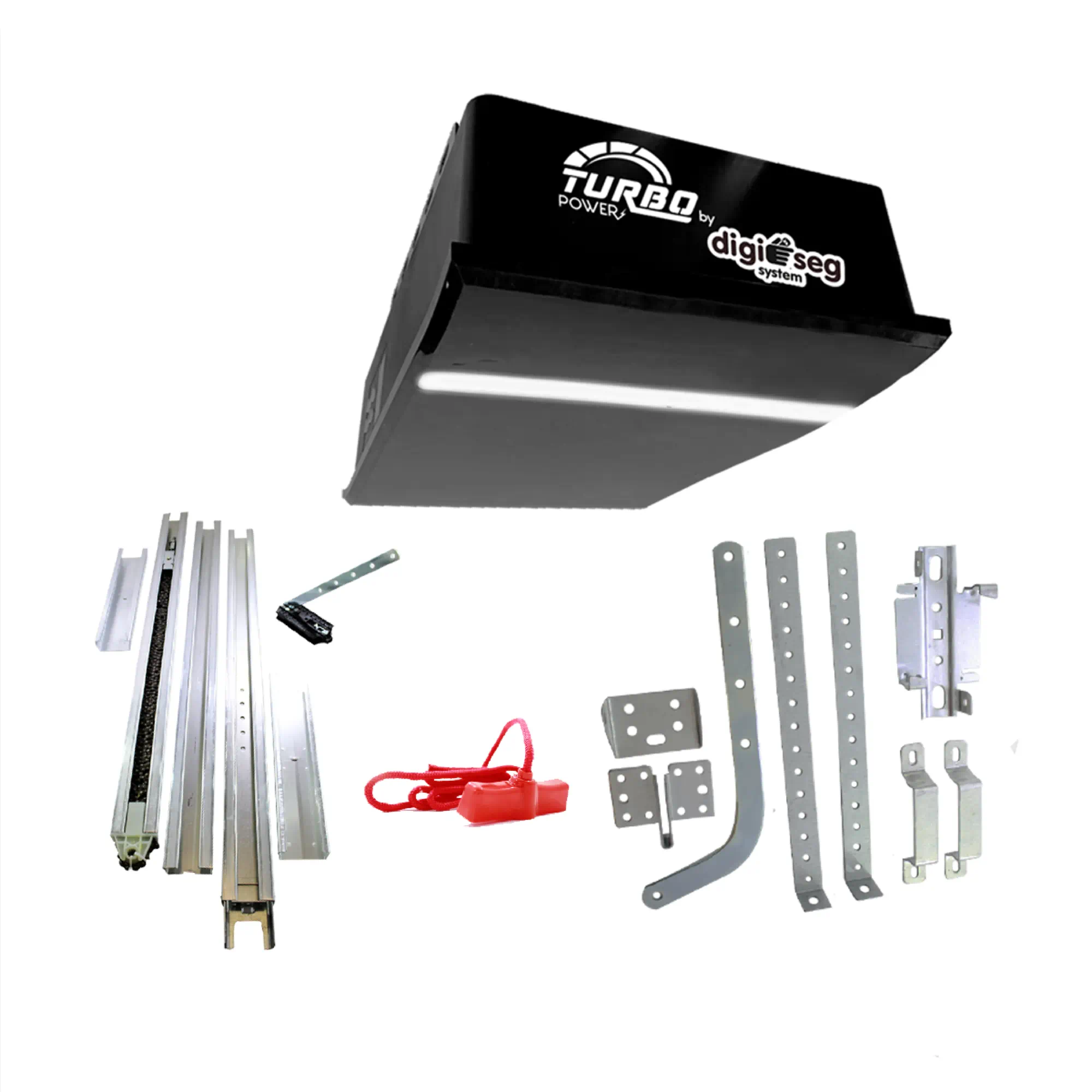 KIT MOTOR DE CADENA 1000N TURBO POWER C/ RIEL C