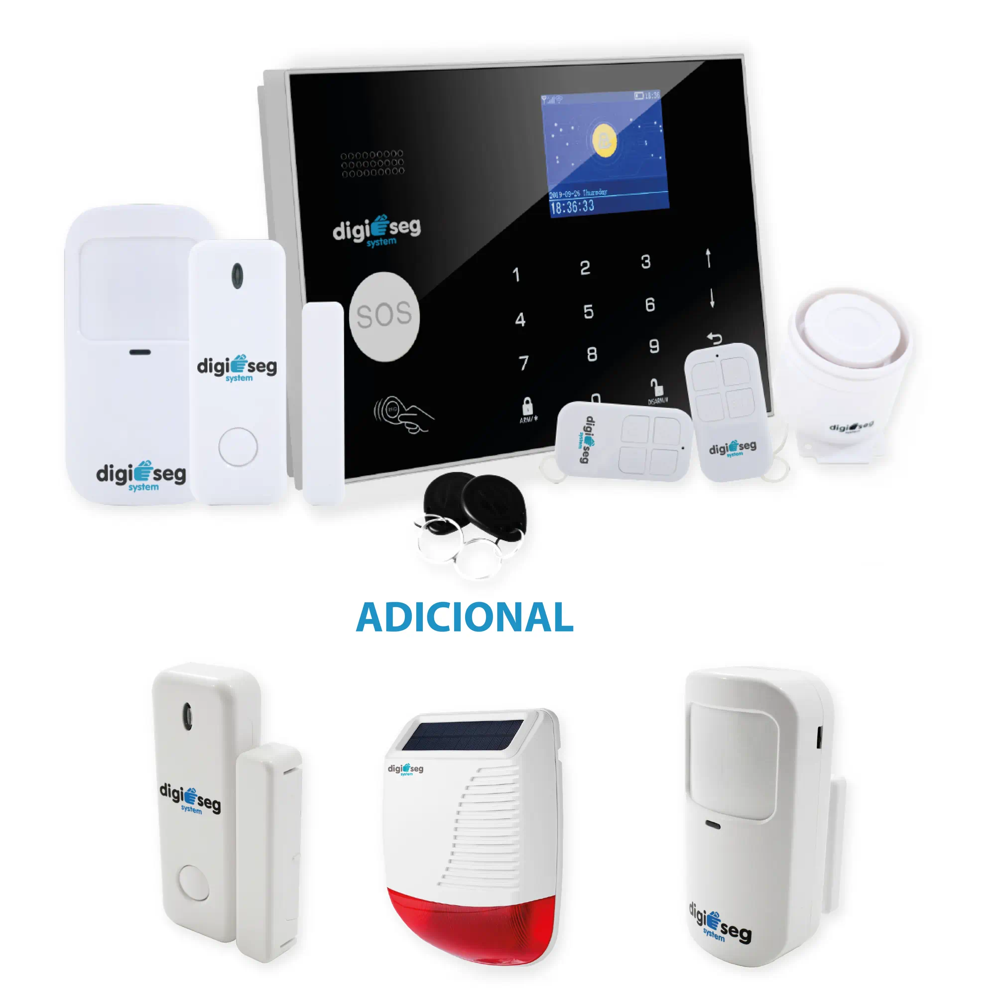KIT PREMIUM PROMO 4G + SIRENA SOLAR