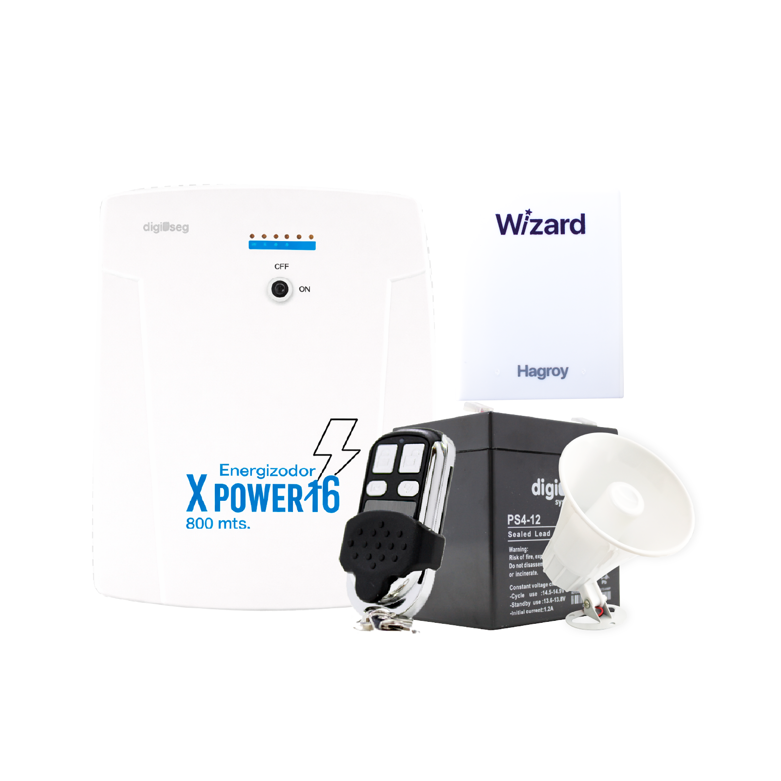 PAQUETE SMART i6 C/ SIRENA DE 20 WATTS)