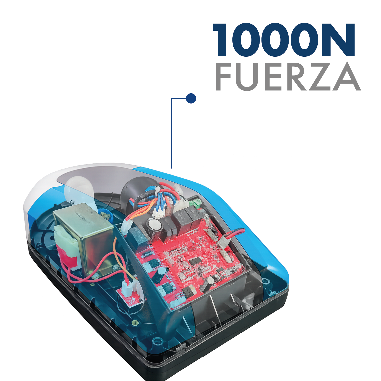 KIT MOTOR DE CADENA 1000 N DGS C/ RIEL DE CANALETA – imagen 2