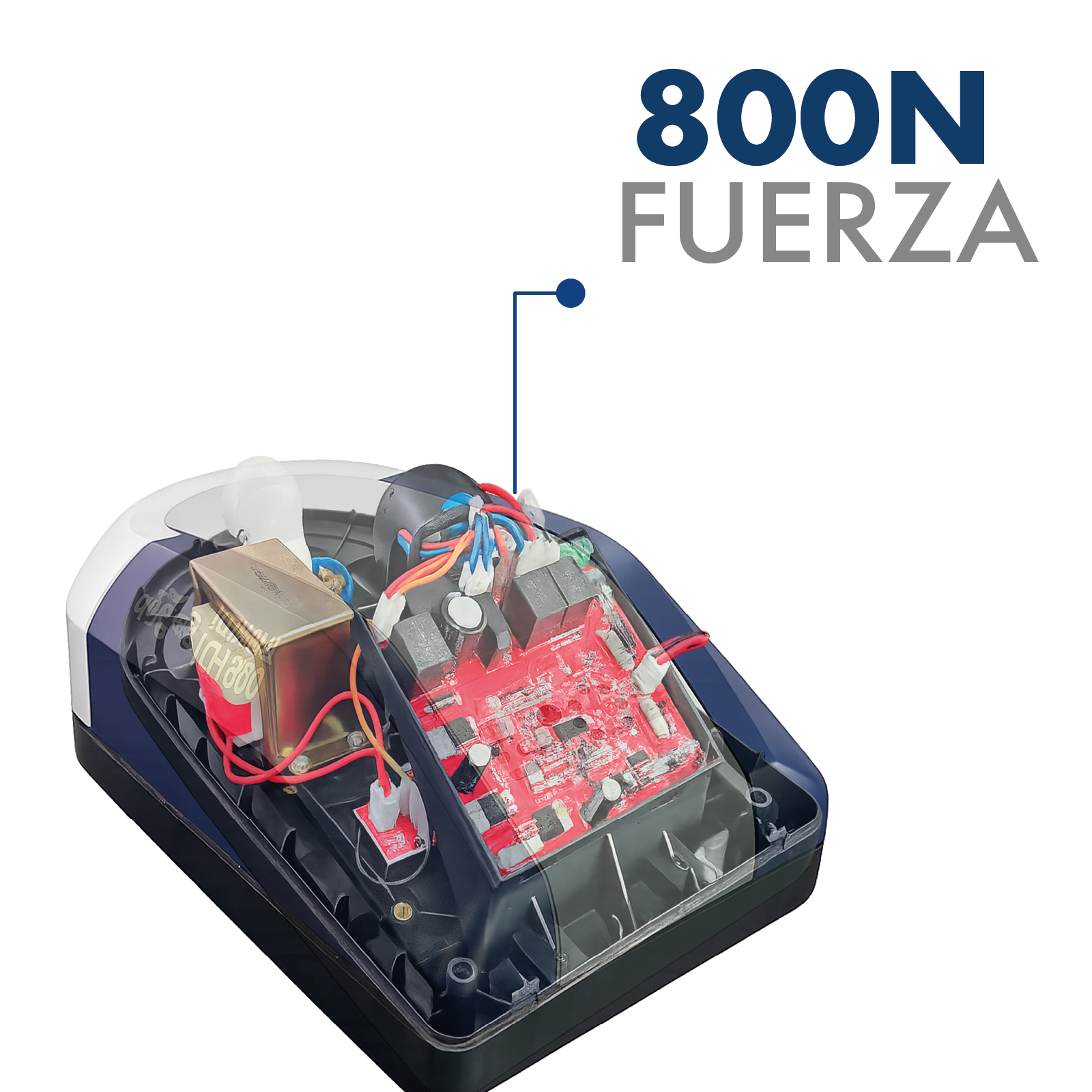 KIT MOTOR COMBAT 800 N DGS PARA RIEL T SIN RIEL – imagen 2