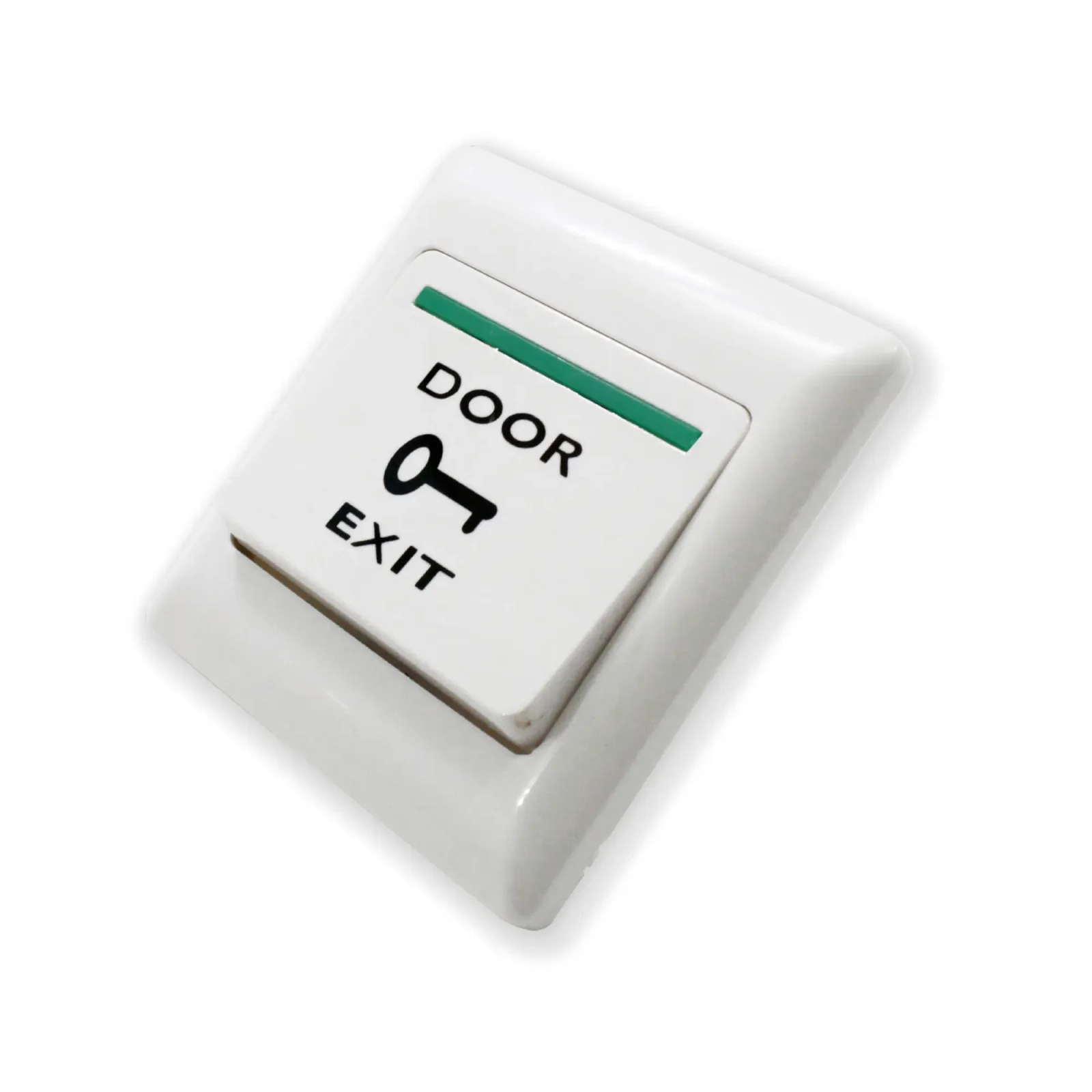 BOTON PULSADOR DOOR EXIT BLANCO