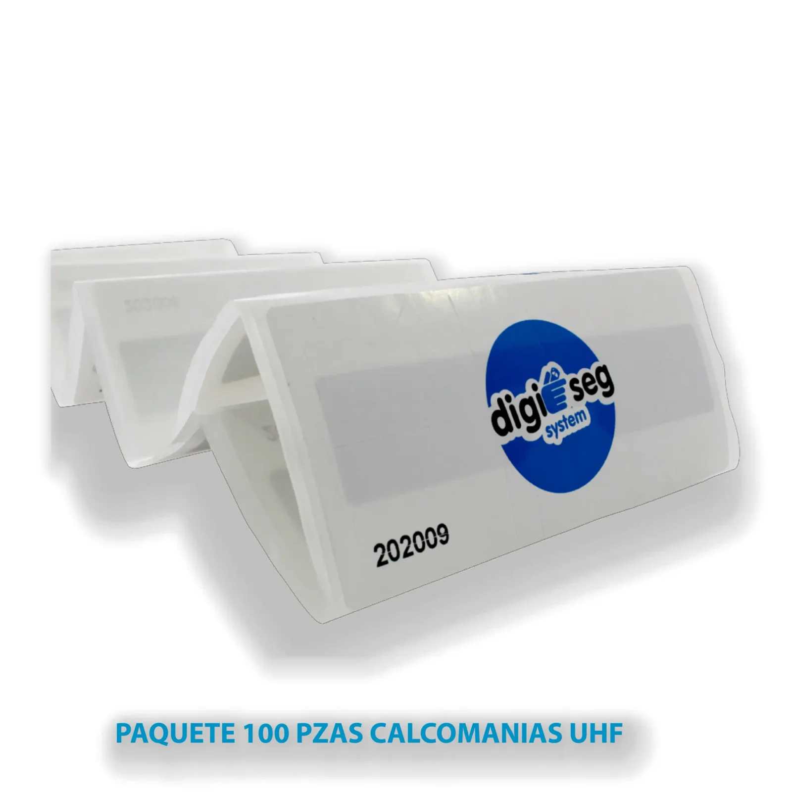 PAQUETE 100 PZAS CALCOMANIAS UHF