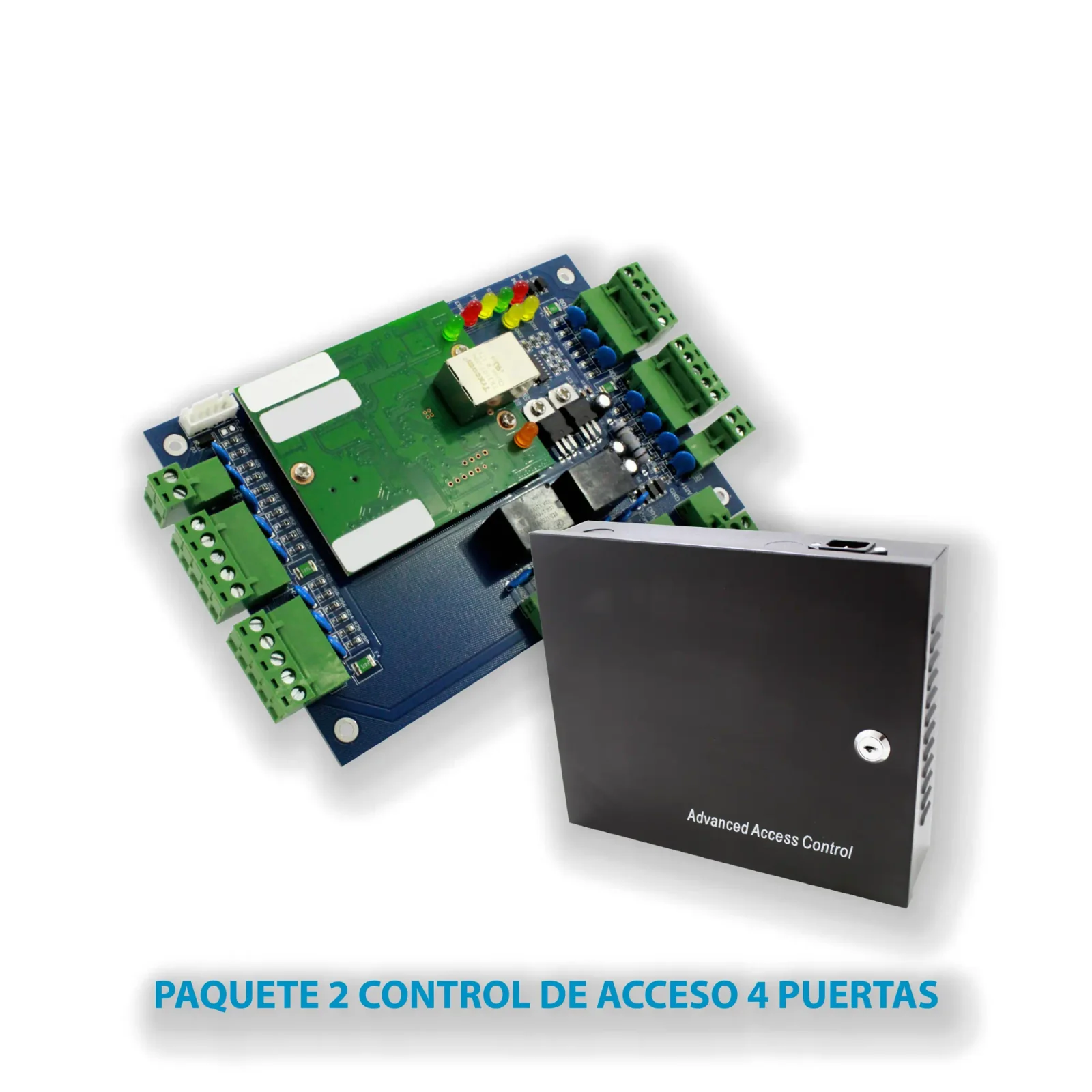 PAQUETE 2 CONTROL DE ACCESO 4 PUERTAS