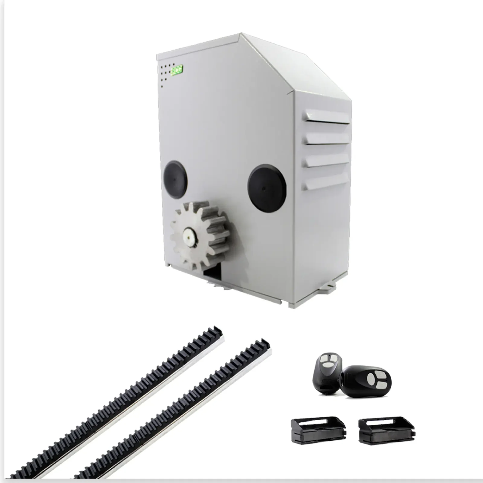 MOTOR DE CREMALLERA STRONG RCG 1500KG  C/2 CREMALLERAS