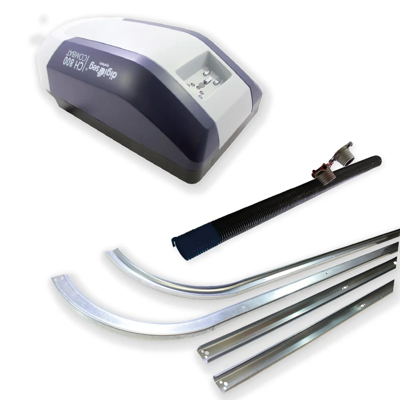 MOTOR COMBAT 800NC/CANALETA 2605+KIT D HERRAJES 7X8 RESAZUL