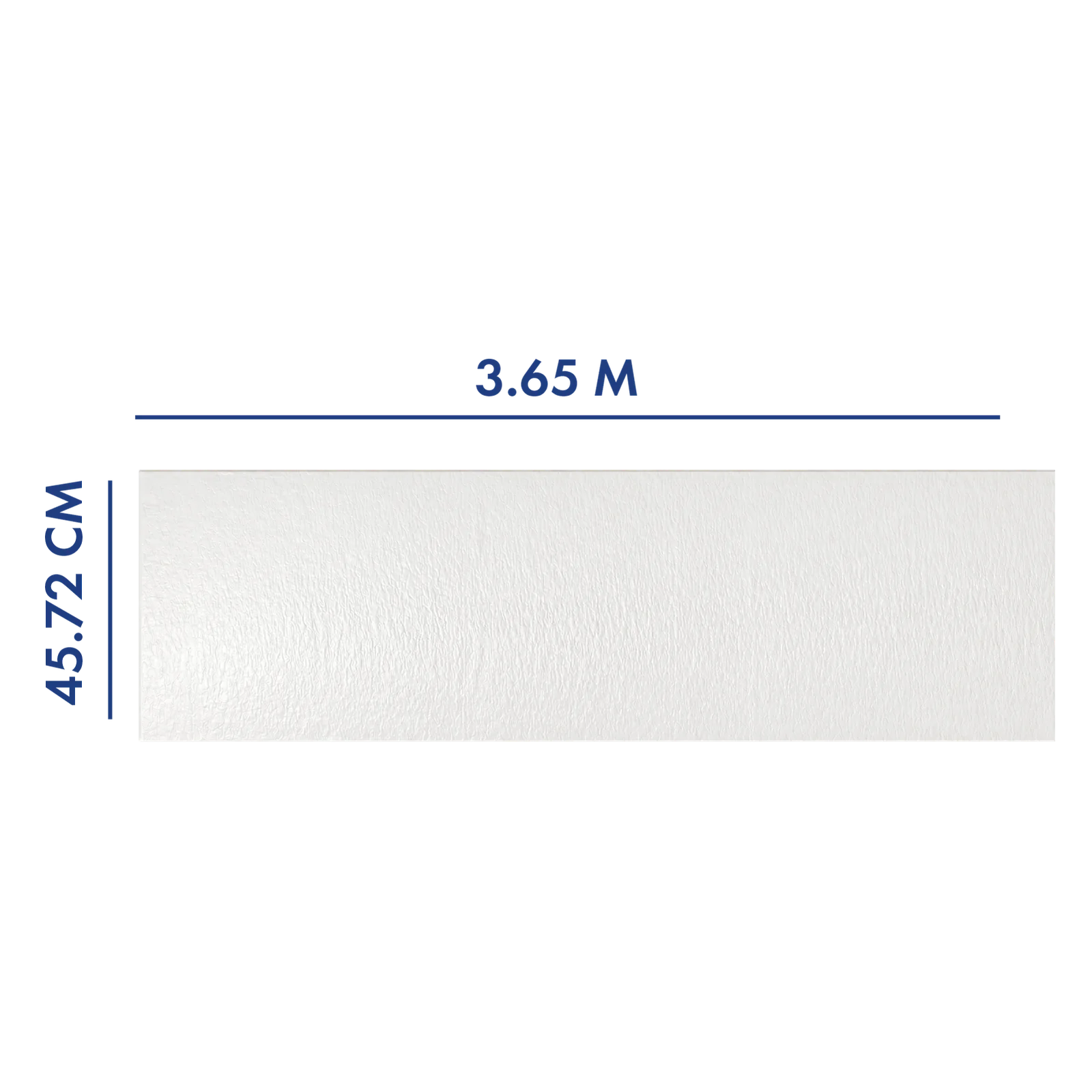PANEL PARA PORTÓN BLANCO 3.65 M LARGO X 45.72 CM ANCHO