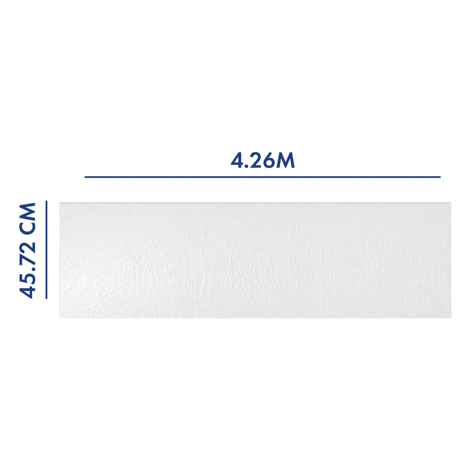 PANEL PARA PORTÓN BLANCO 4.26 M LARGO X 45.72 CM ANCHO