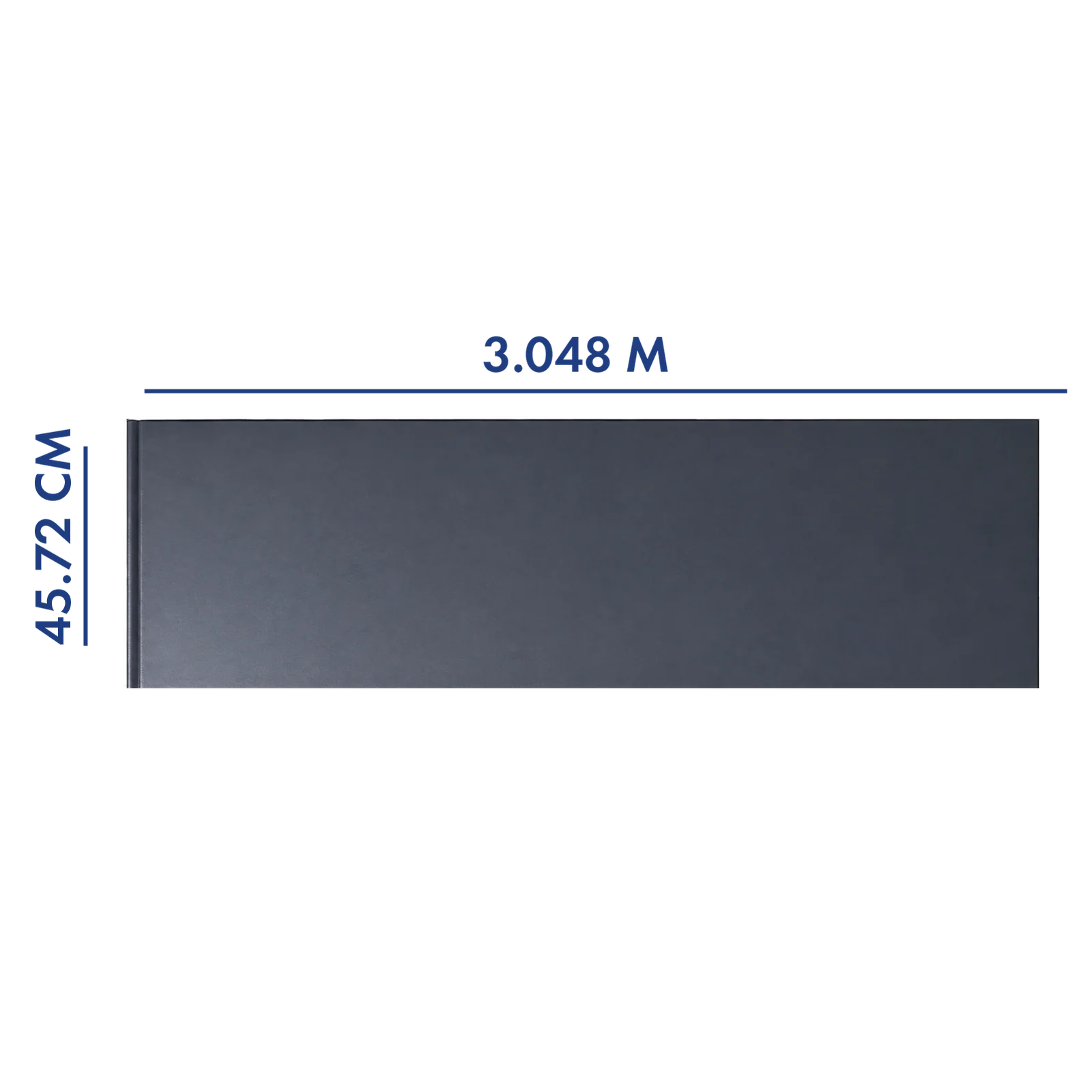 PANEL PARA PORTÓN COLOR GRIS 3.048 M LARGO X 45.72 CM ANCHO