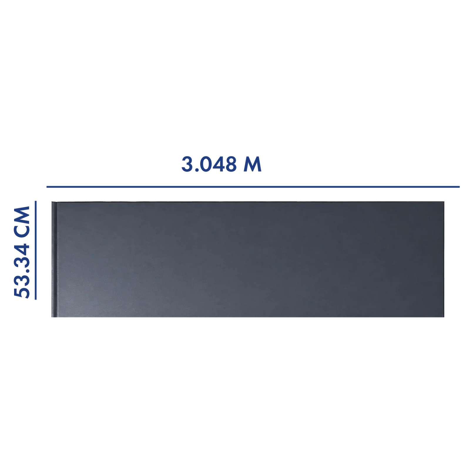 PANEL PARA PORTÓN COLOR GRIS 3.048 M LARGO X 53.34 CM ANCHO