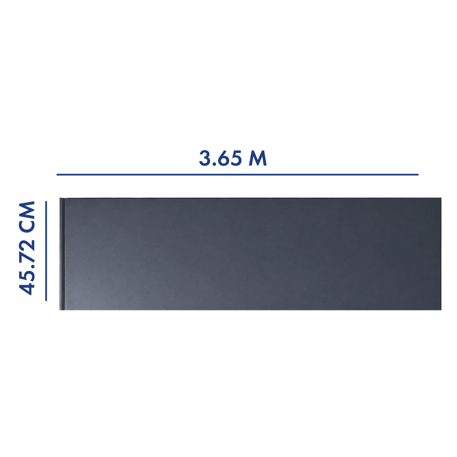 PANEL PARA PORTÓN COLOR GRIS 3.65 M LARGO X 45.72 CM ANCHO