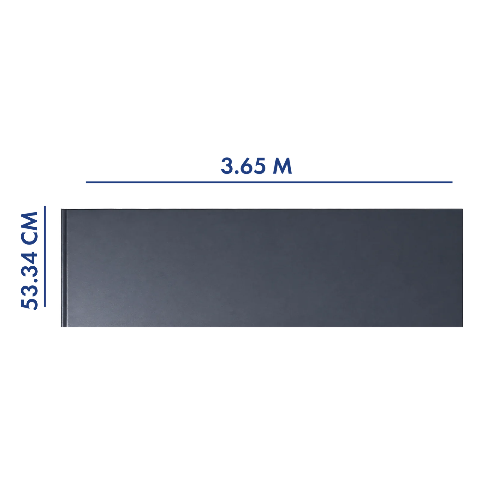 PANEL PARA PORTÓN COLOR GRIS 3.65 M LARGO X 53.34 CM ANCHO