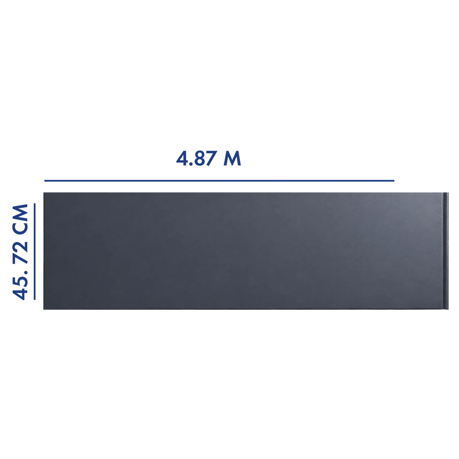 PANEL PARA PORTÓN COLOR GRIS 4.87 M LARGO X 45.72 CM ANCHO
