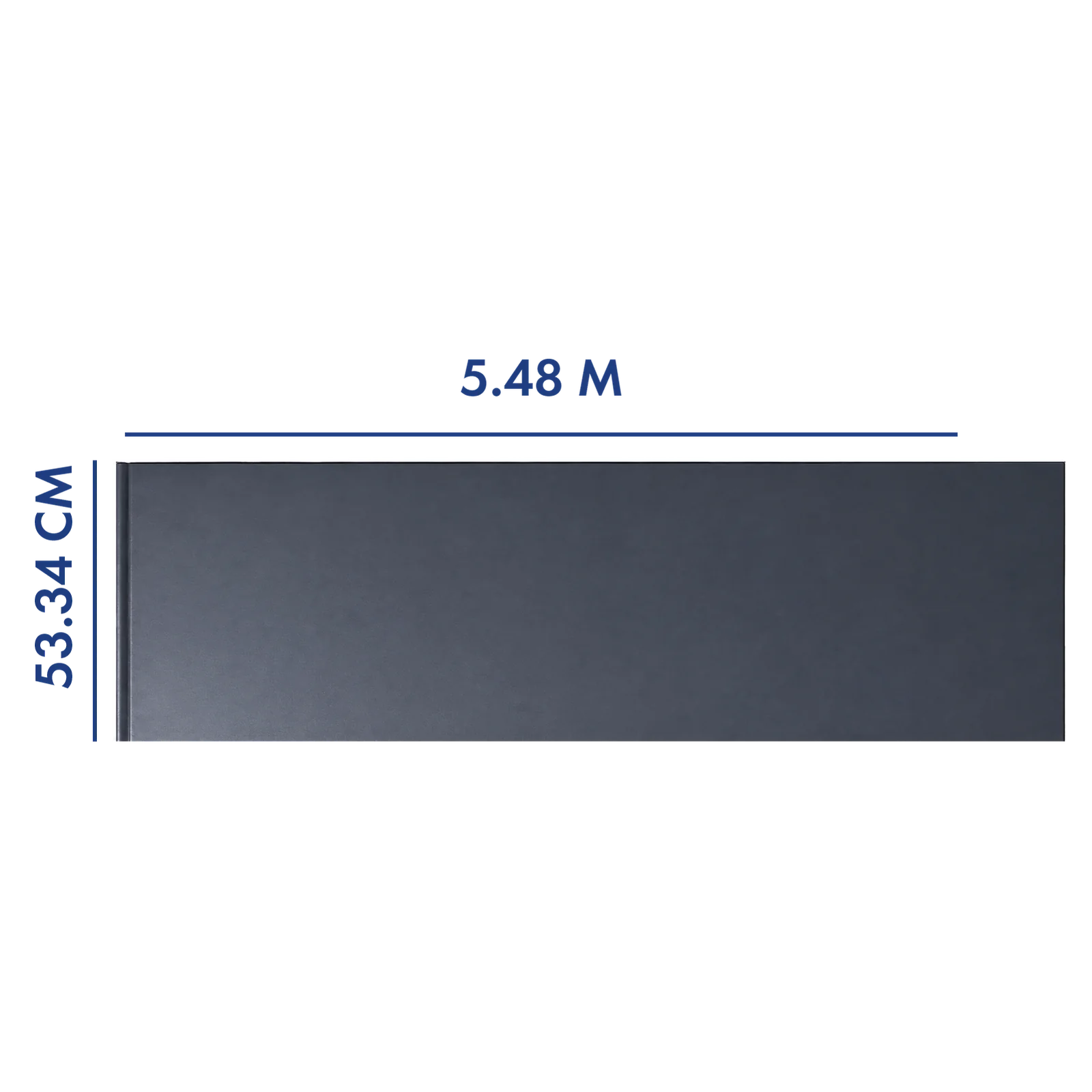 PANEL PARA PORTÓN COLOR GRIS 5.48 M LARGO X 53.34 CM ANCHO