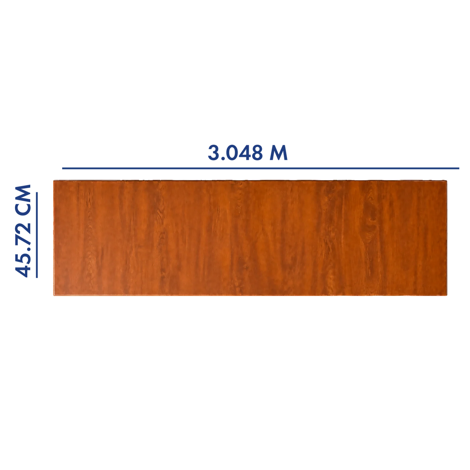 PANEL PARA PORTÓN COLOR ROBLE 3.048 M LARGO X 45.72 CM ANCHO
