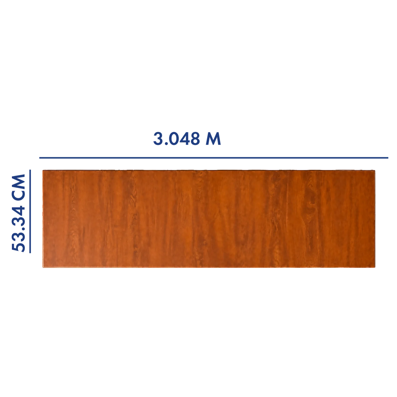 PANEL PARA PORTÓN COLOR ROBLE 3.048 M LARGO X 53.34 CM ANCHO