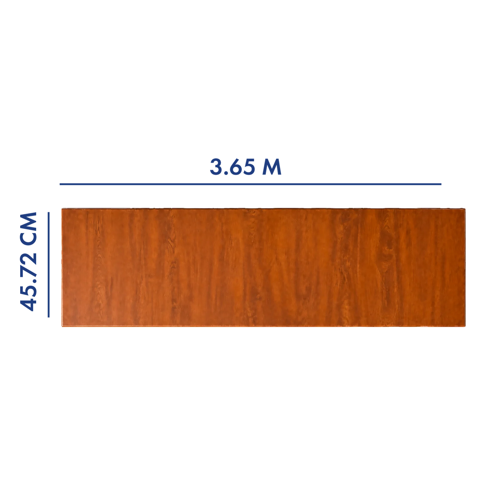 PANEL PARA PORTÓN COLOR ROBLE 3.65 M LARGO X 45.72 CM ANCH