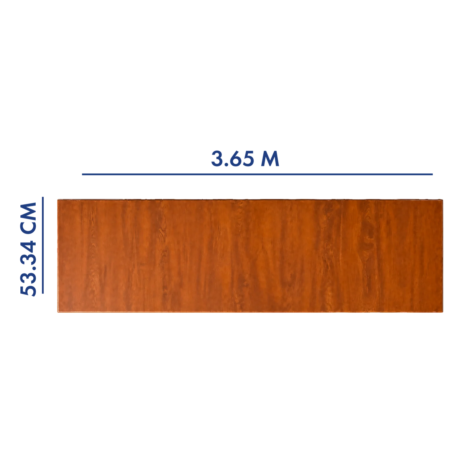 PANEL PARA PORTÓN COLOR ROBLE 3.65 M LARGO X 53.34 CM ANCHO