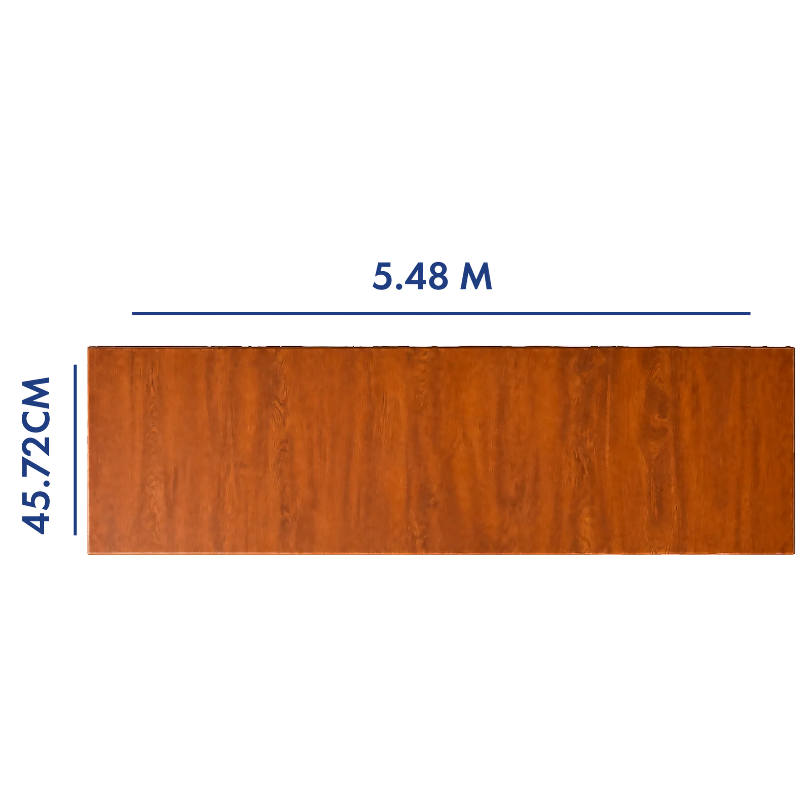 PANEL PARA PORTÓN COLOR ROBLE 5.48 M LARGO X 45.72 CM ANCHO