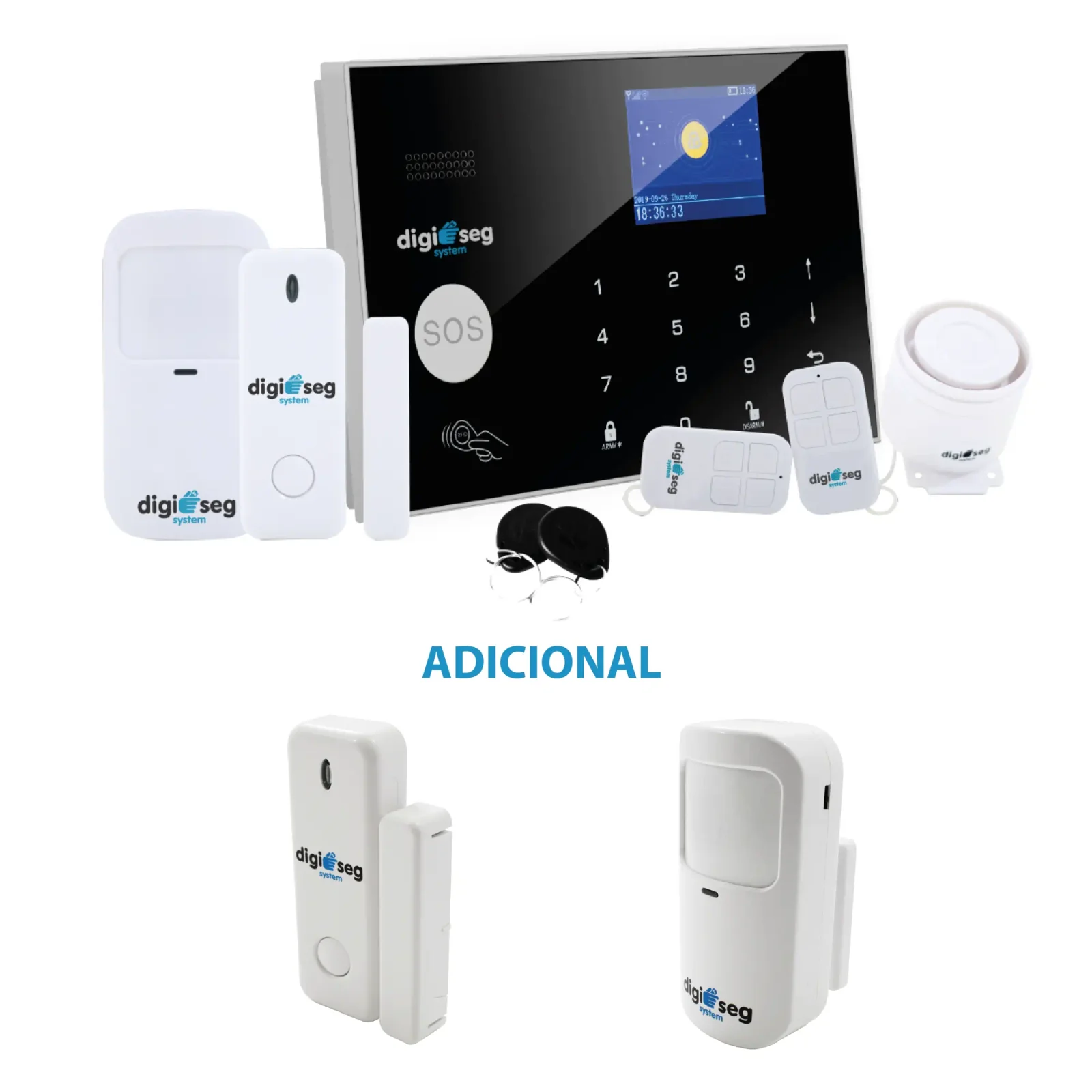 PROMO ALARMA TUYA 4G + PUE/VET+ SENSOR MOVIMIENTO